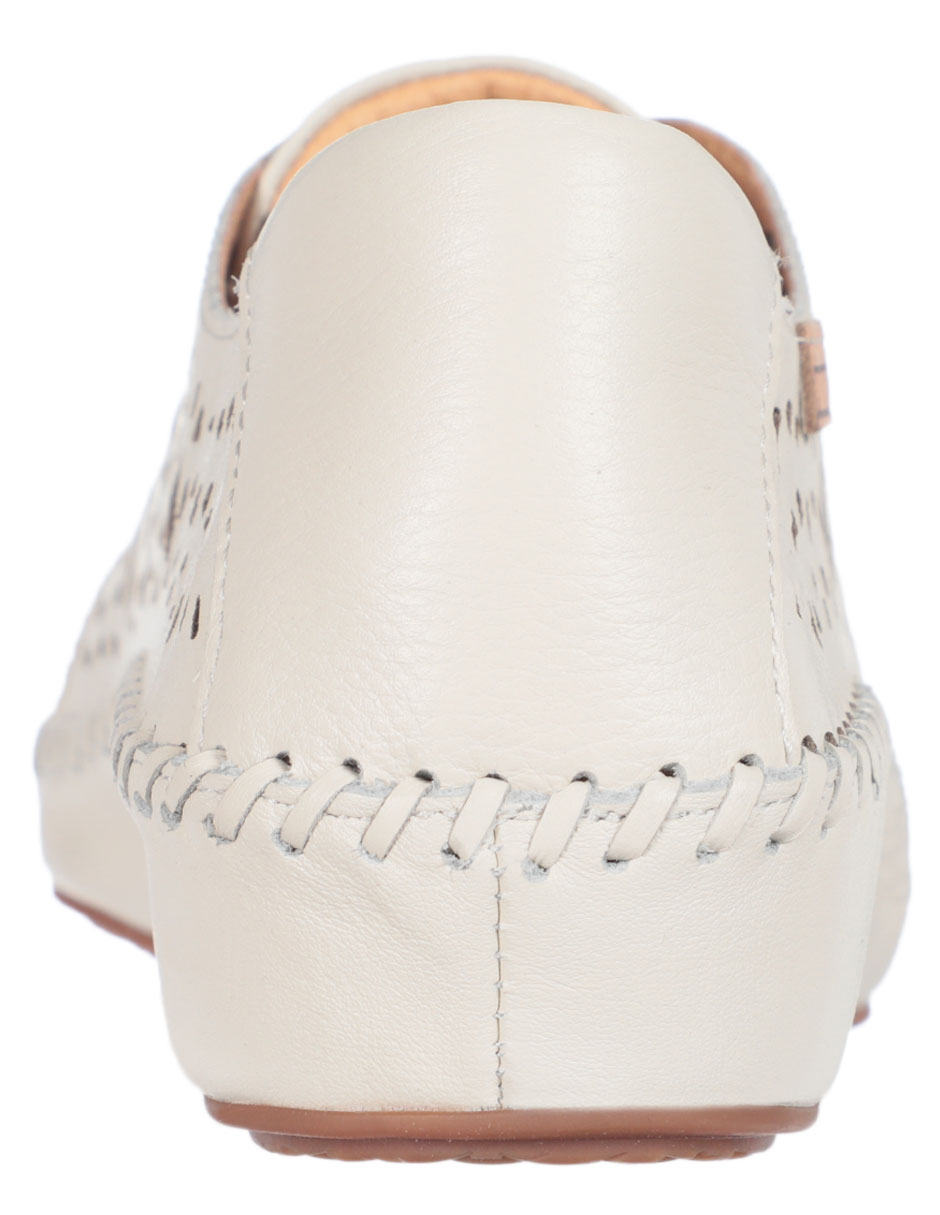 ZAPATO PLANO PIKOLINOS, 27 CM, BEIGE
