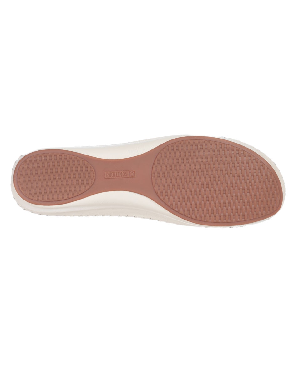 ZAPATO PLANO PIKOLINOS, 27 CM, BEIGE