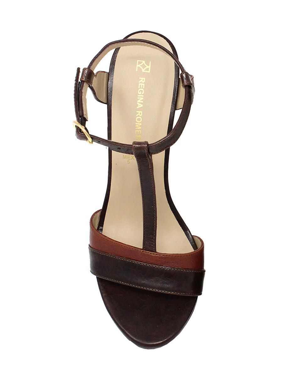 Zapato de plataforma punta redonda 2