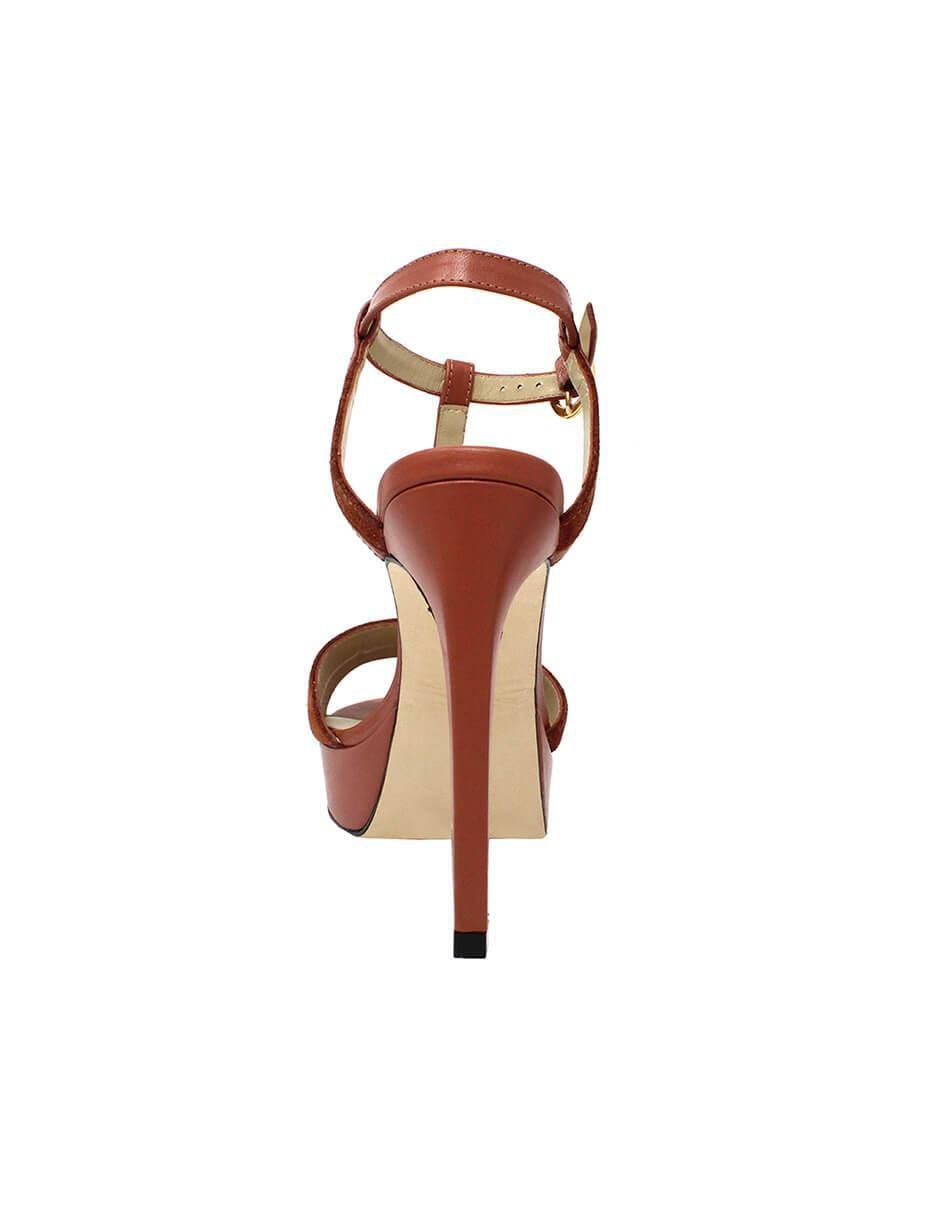 Zapato de plataforma regina romero estampado liso primavera verano 2023 punta redonda