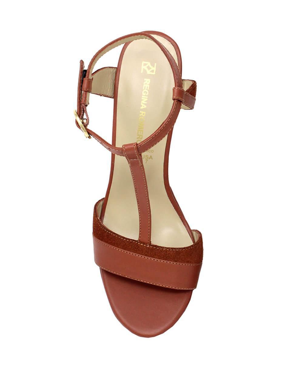 Zapato de plataforma regina romero estampado liso primavera verano 2023 punta redonda