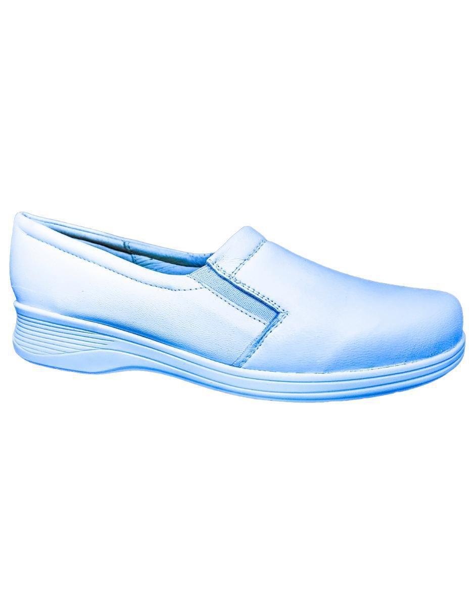 Mocasín de piel para mujer
