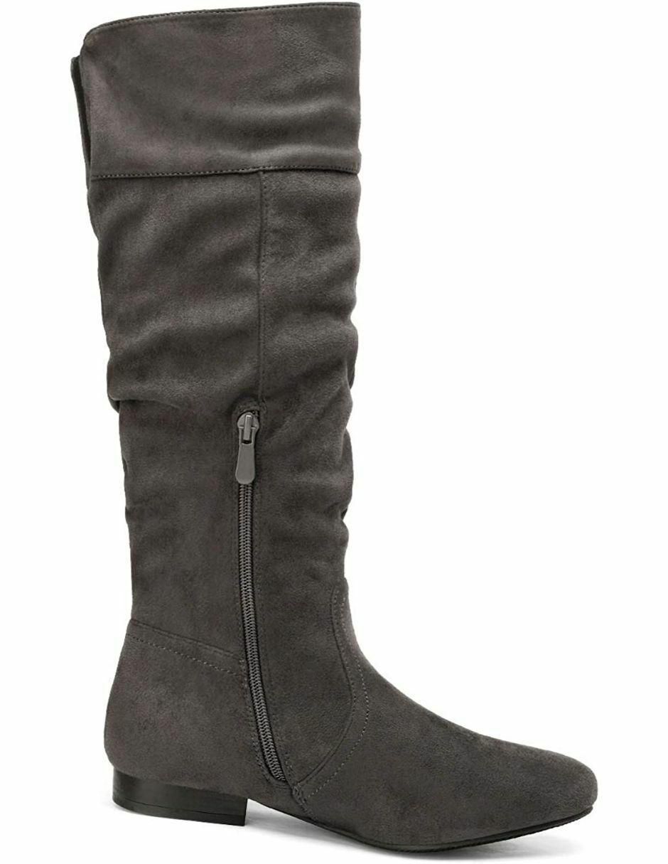 Bota/botín clásica abajo de la rodilla dream paris de piel sintética para mujer