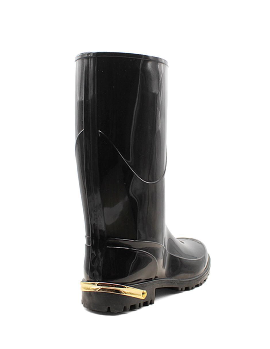 Bota para lluvia abajo de la rodilla para mujer 3