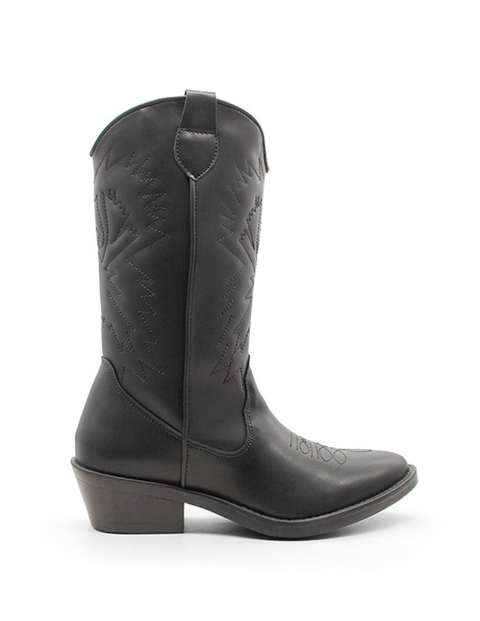 Bota cowboy arriba del tobillo para mujer 2
