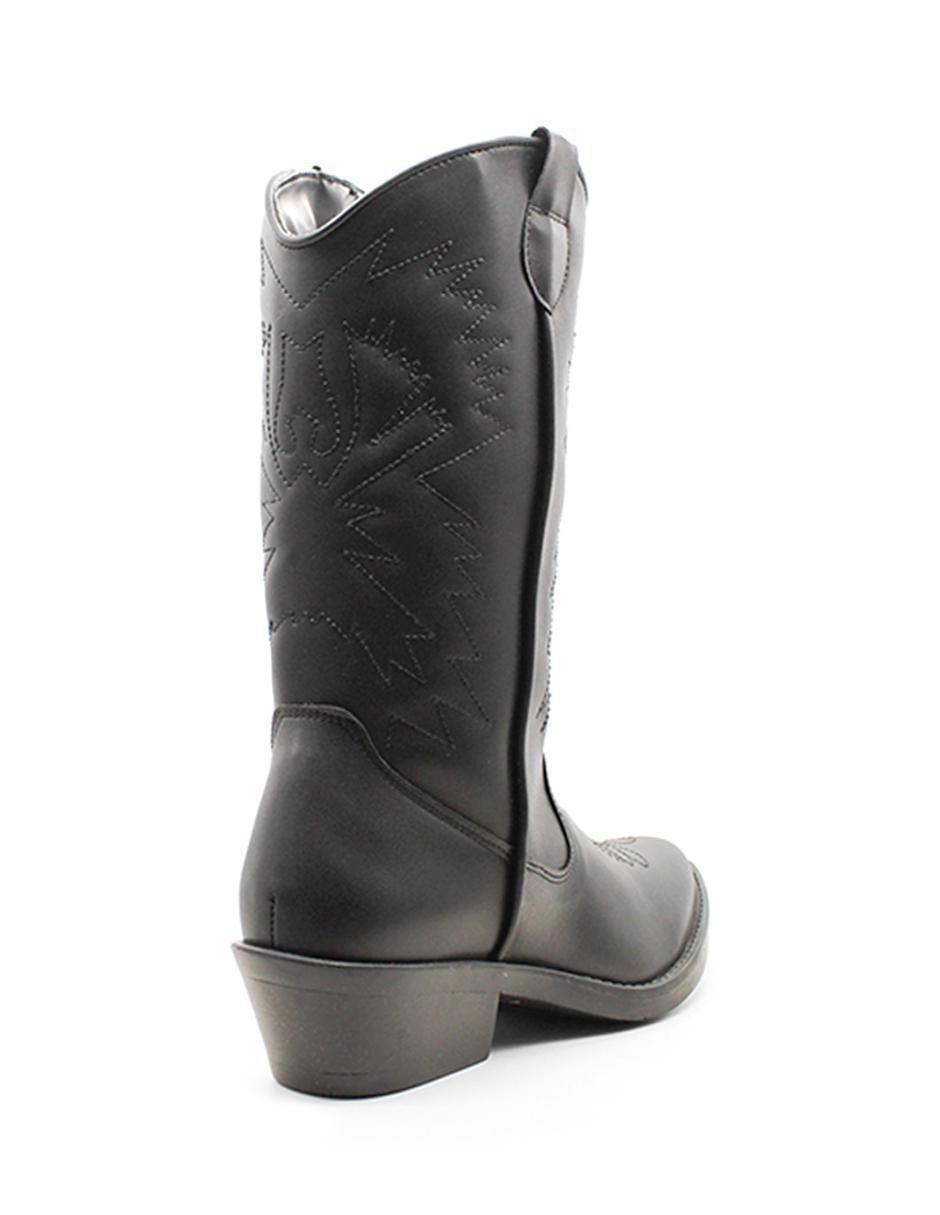 Bota cowboy arriba del tobillo para mujer 3