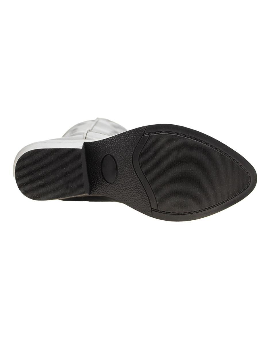 Bota cowboy arriba del tobillo para mujer 4