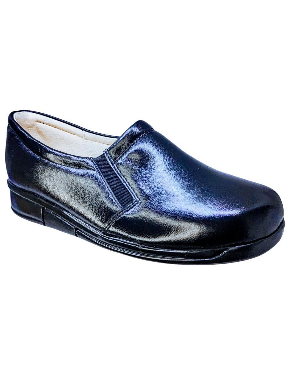 Mocasín de piel para mujer
