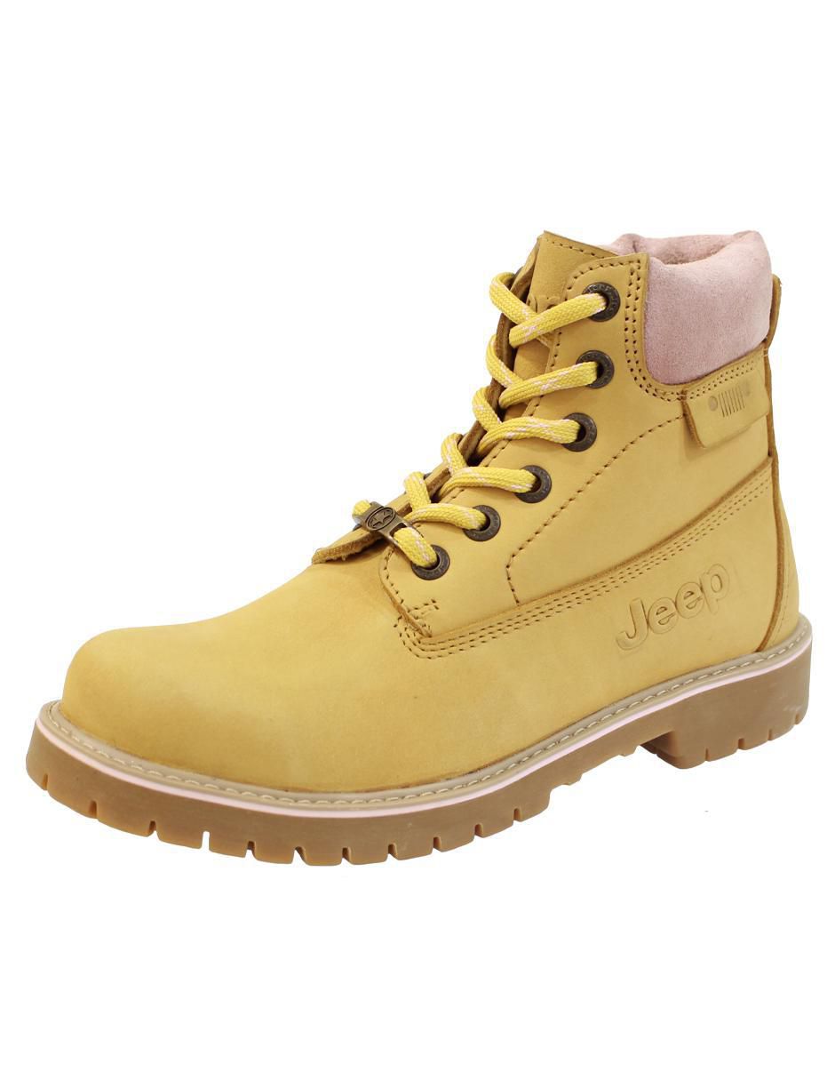 Bota arriba del tobillo de piel para mujer 2