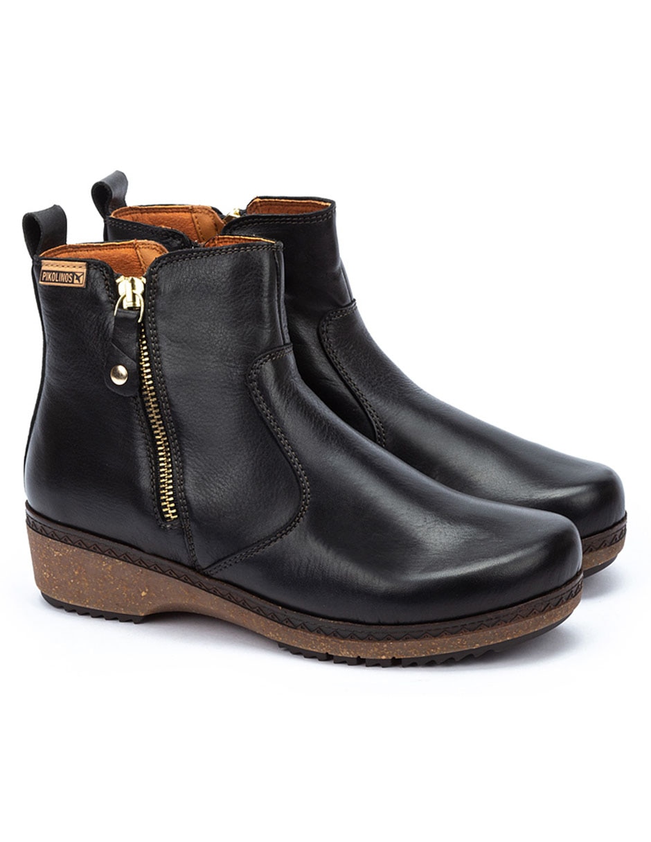BOTIN PIKOLINOS GRANADA, 26 CM, NEGRO