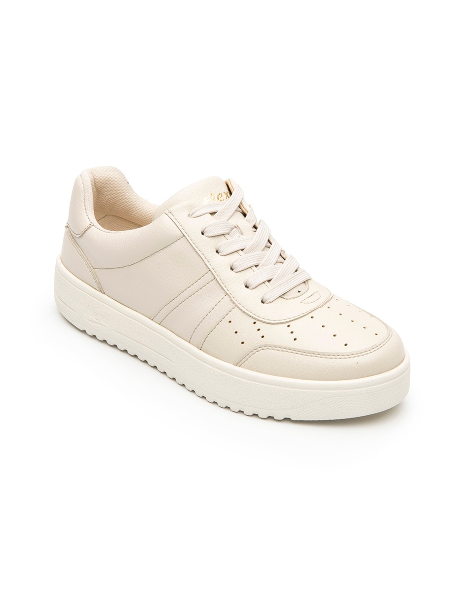 Tenis flexi blancos new arrivals