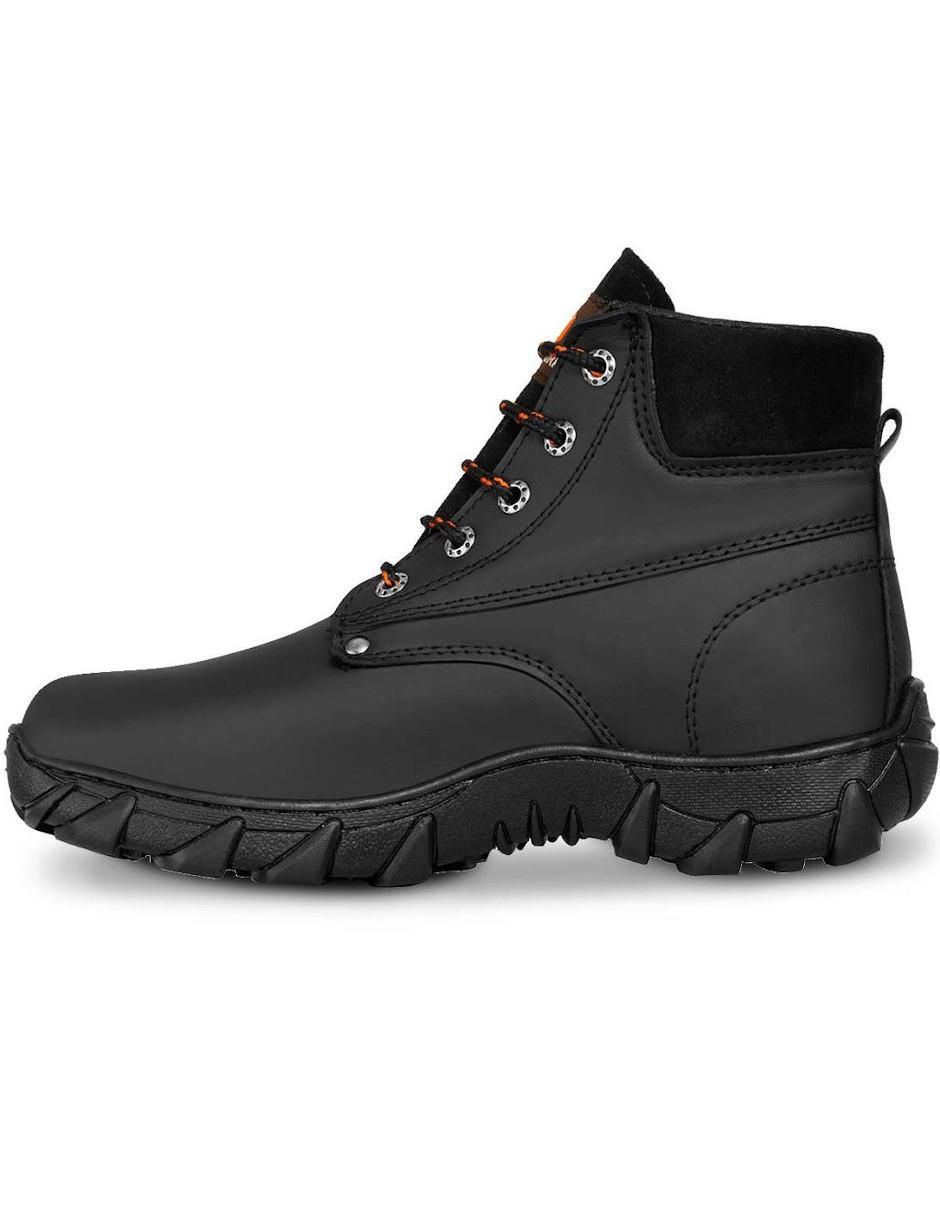 Bota al tobillo de piel para mujer 6