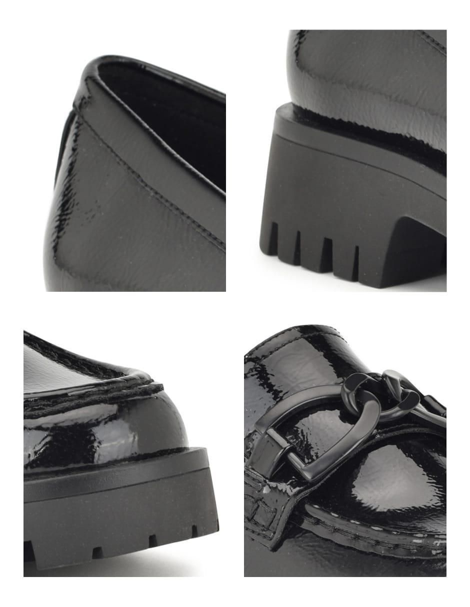 Mocasín de charol para mujer 4