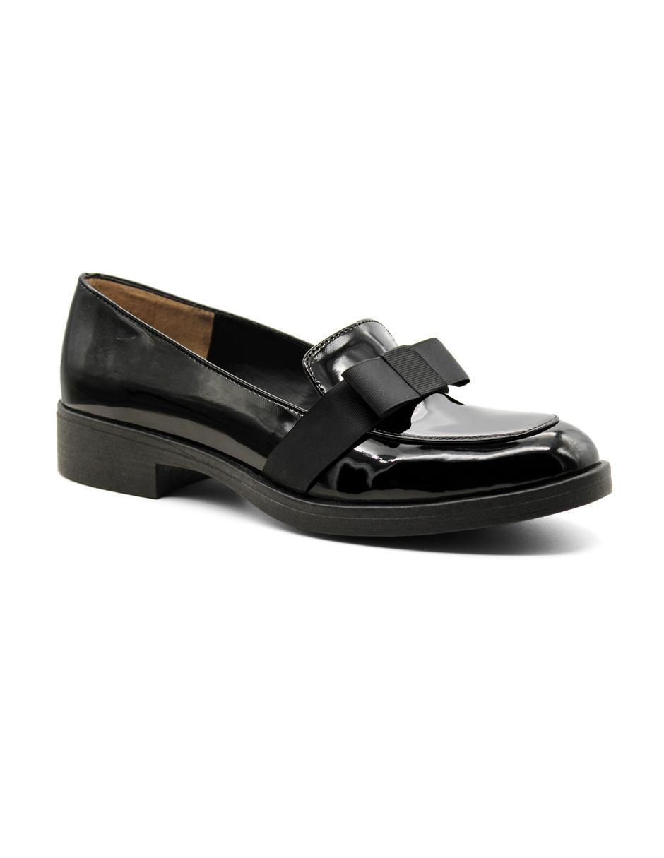 Mocasín de charol para mujer