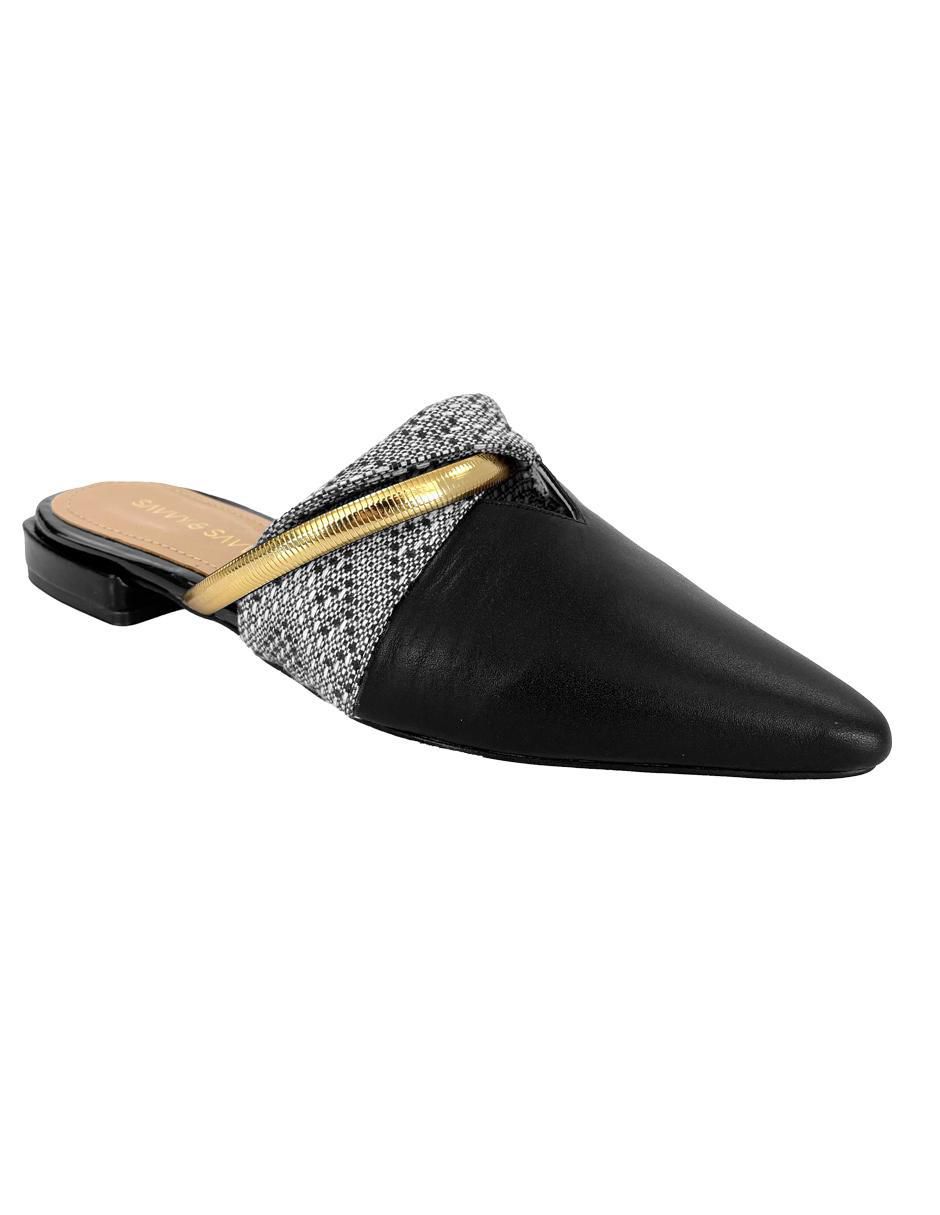 Balerina de piel para mujer 1