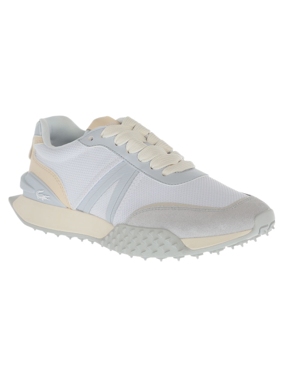 Tenis lacoste mujer online gris