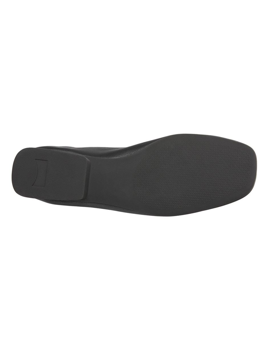 Balerina Casi Myra de piel para mujer 4