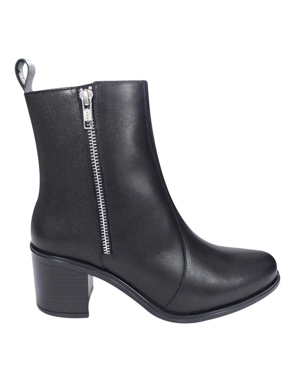Bota arriba del tobillo de piel para mujer 2