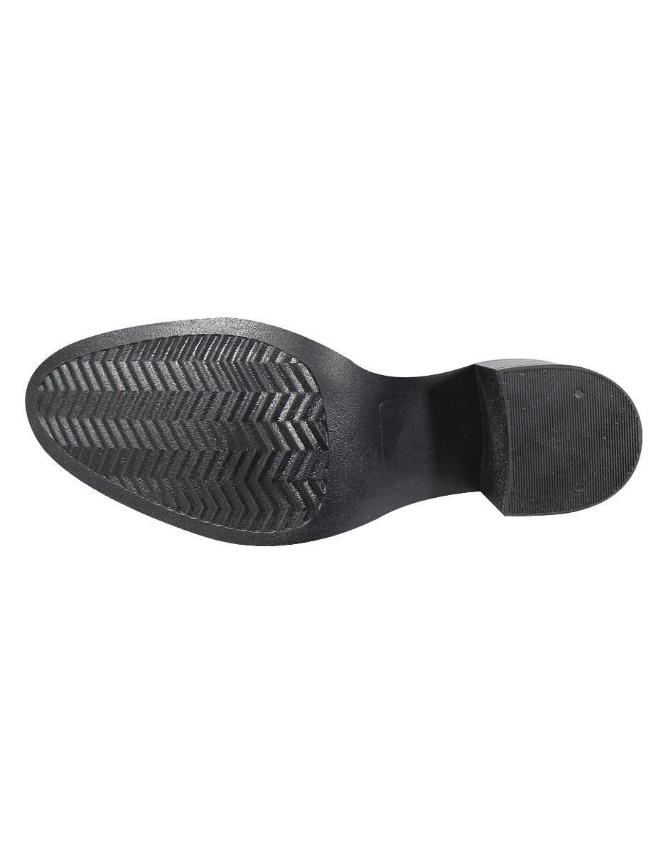 Bota arriba del tobillo de piel para mujer 3