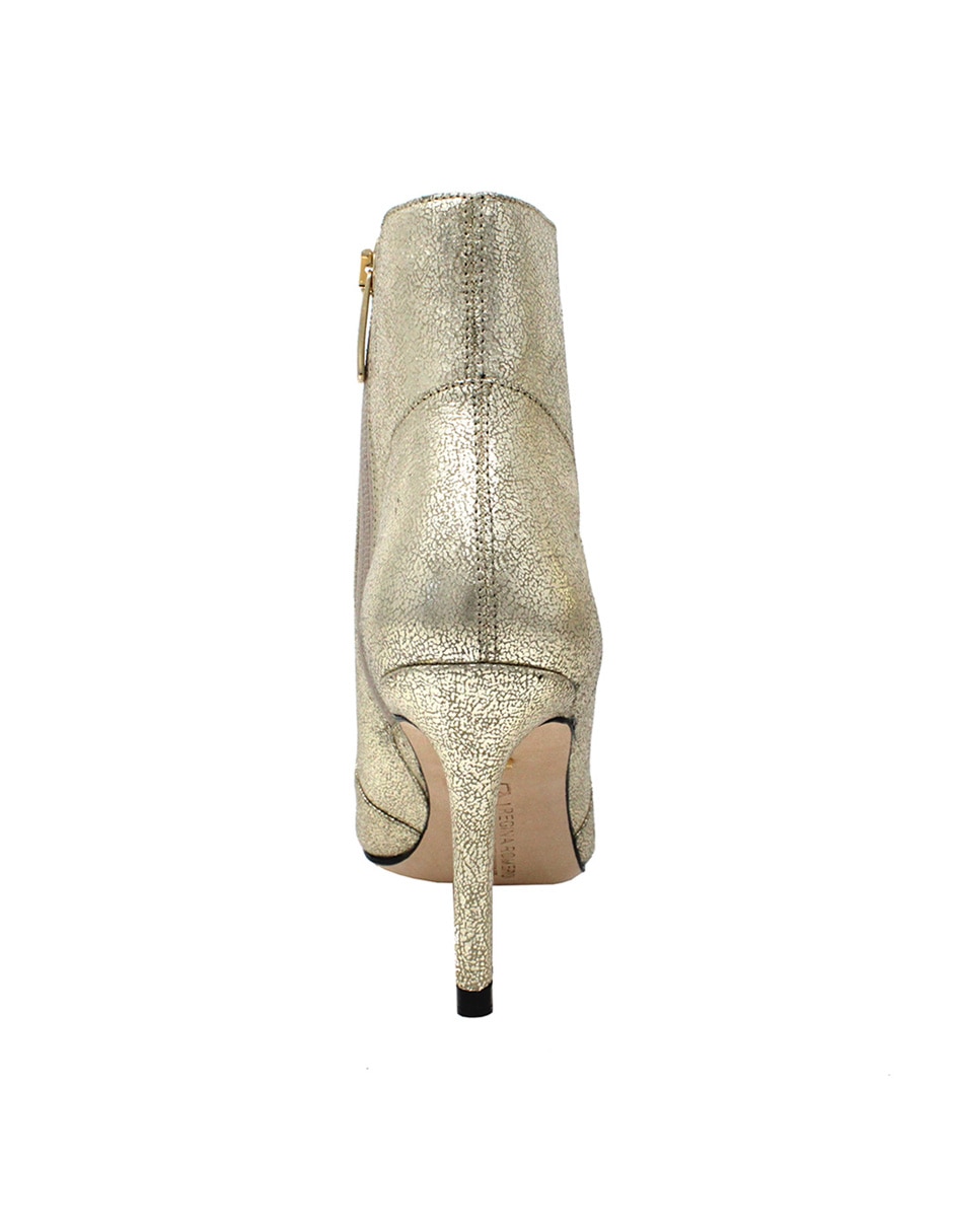 Botín al tobillo de piel para mujer 3