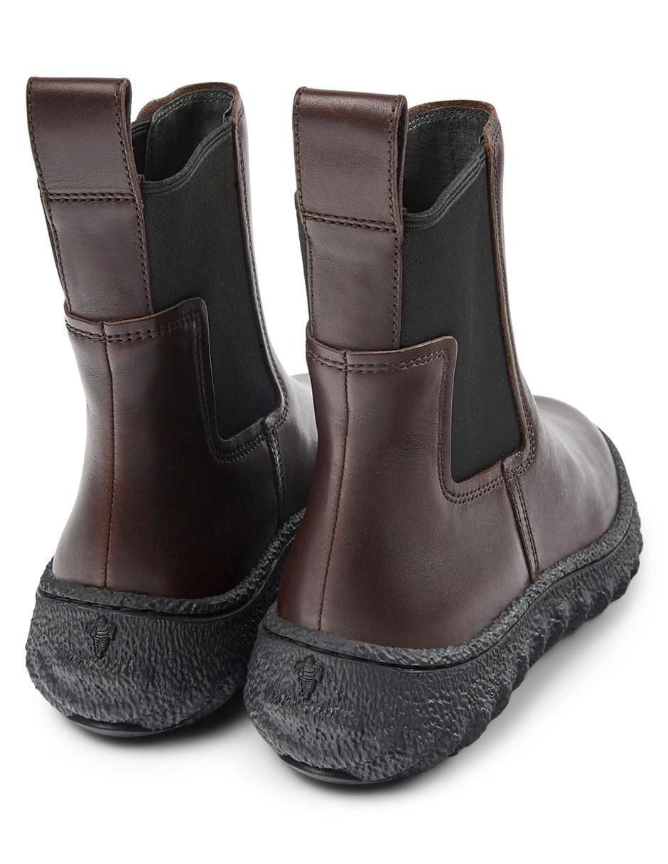 Bota arriba del tobillo GROUND de piel para mujer 4