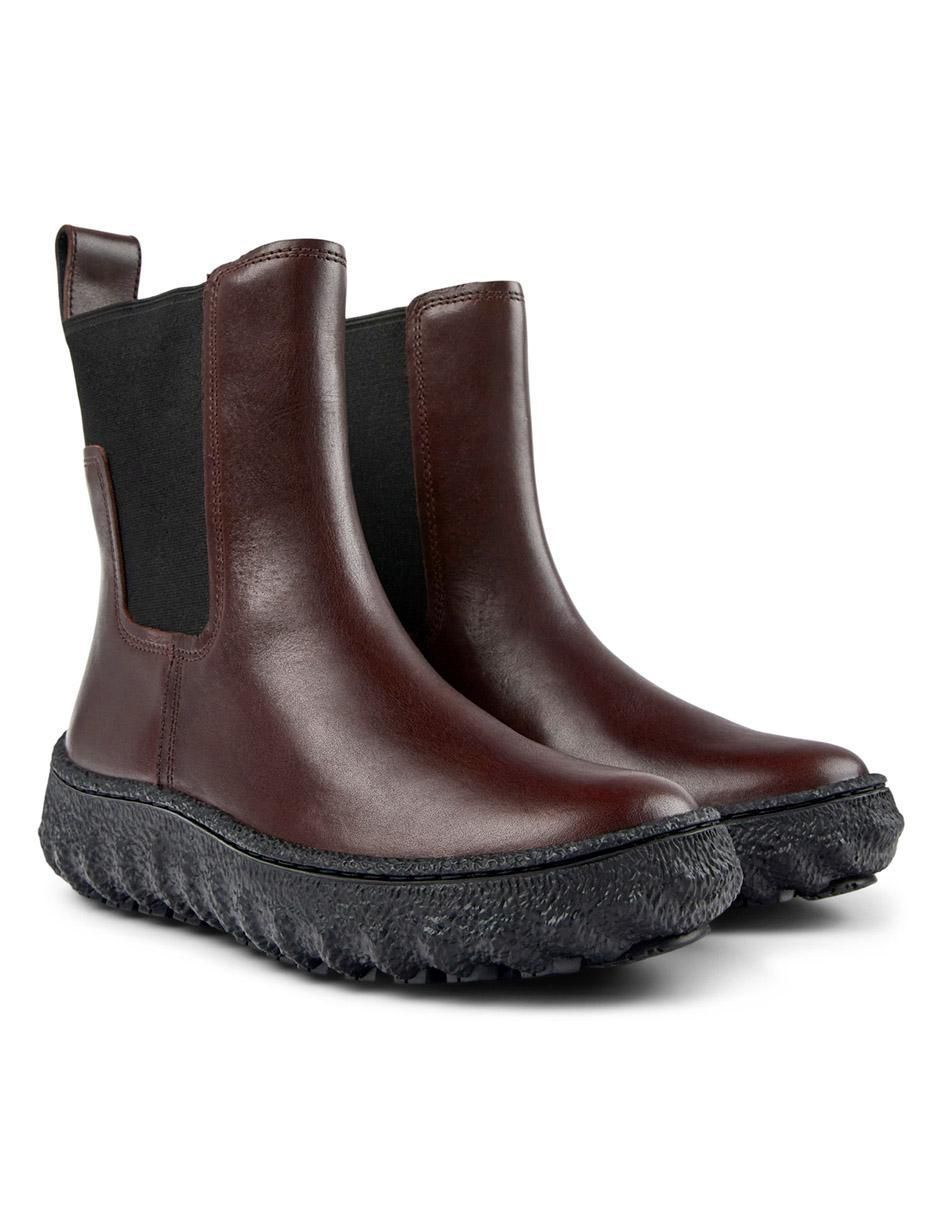 Bota arriba del tobillo GROUND de piel para mujer 5