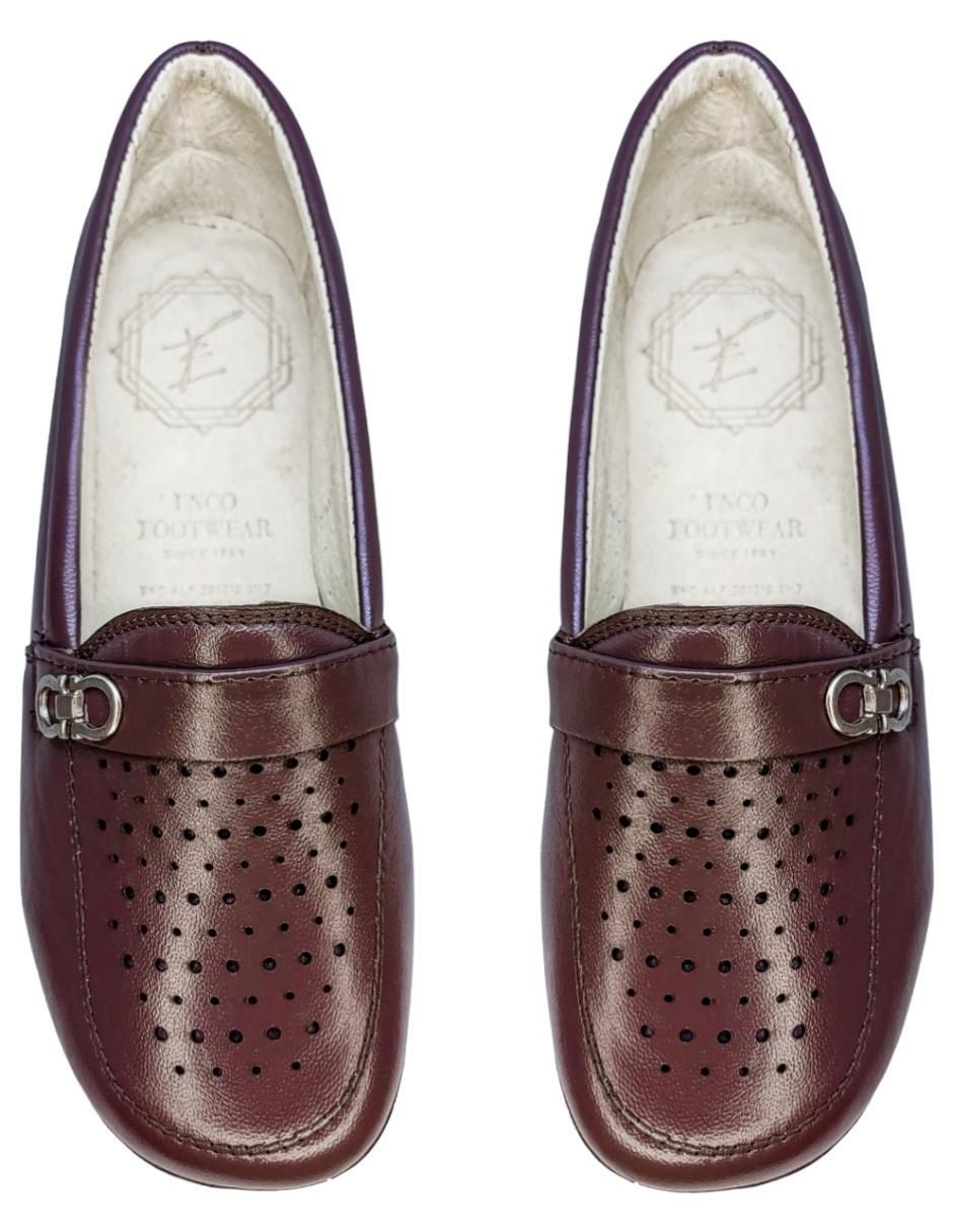 Mocasín de piel para mujer 4