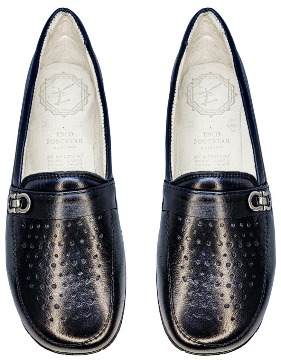 "zapato" enco footwear "de" piel "para mujer"