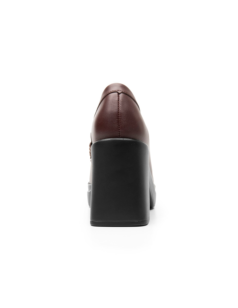 Mocasín de piel para mujer 4