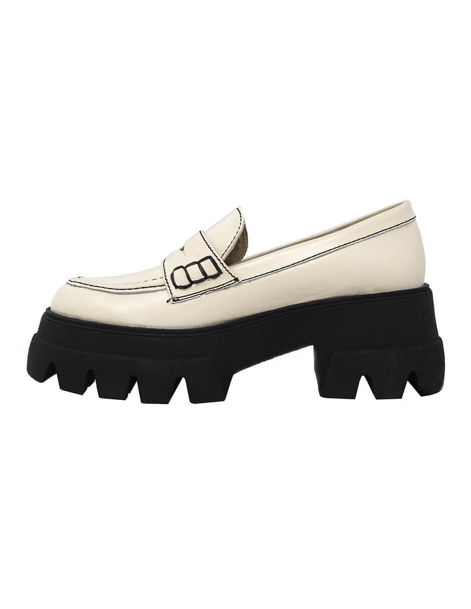 Mocasín de piel para mujer 4