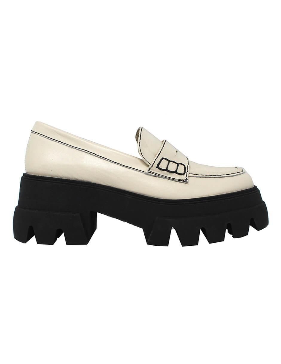 Mocasín de piel para mujer 5