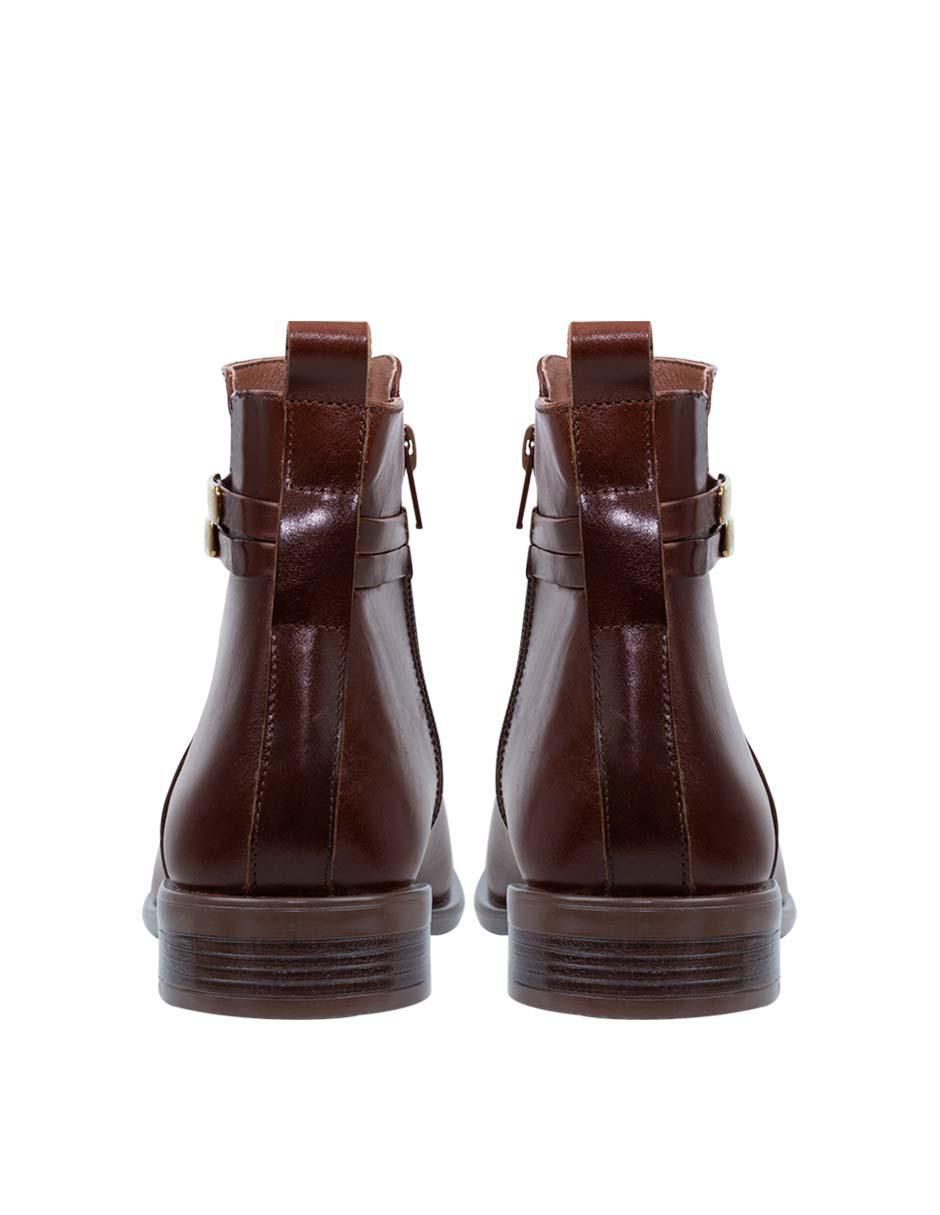 Botines Botas Piporras Botín Al Tobillo Dorothy Gaynor De Piel