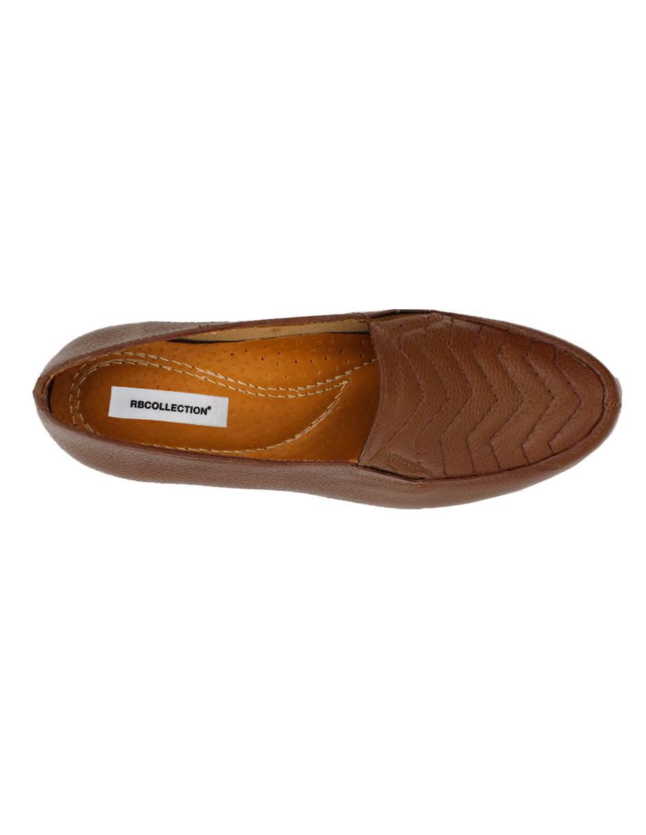 Mocasín de piel para mujer 4