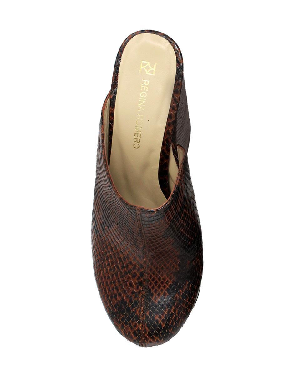 Zapato de plataforma punta redonda 2
