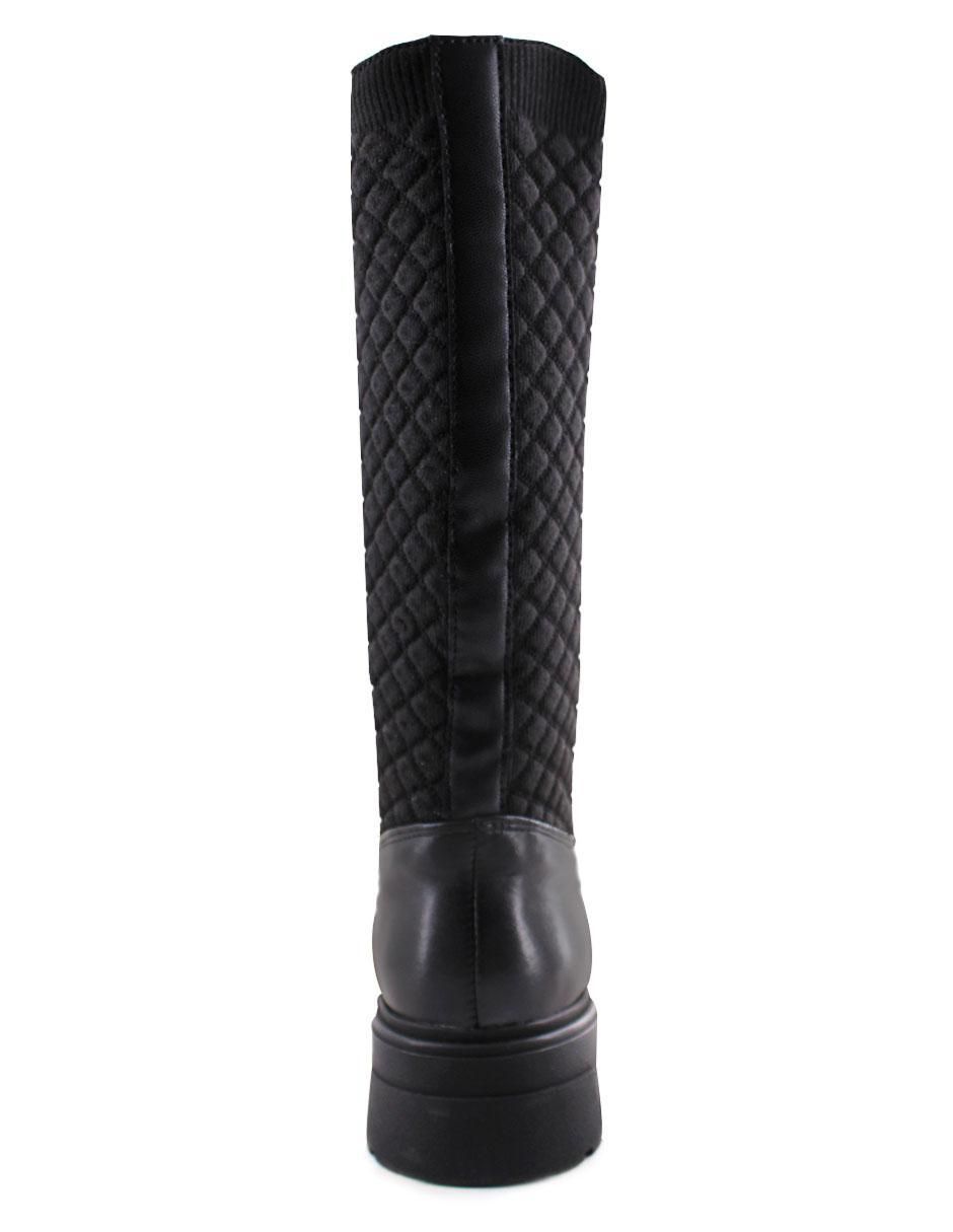 Bota abajo de la rodilla Alhelies de piel para mujer 5