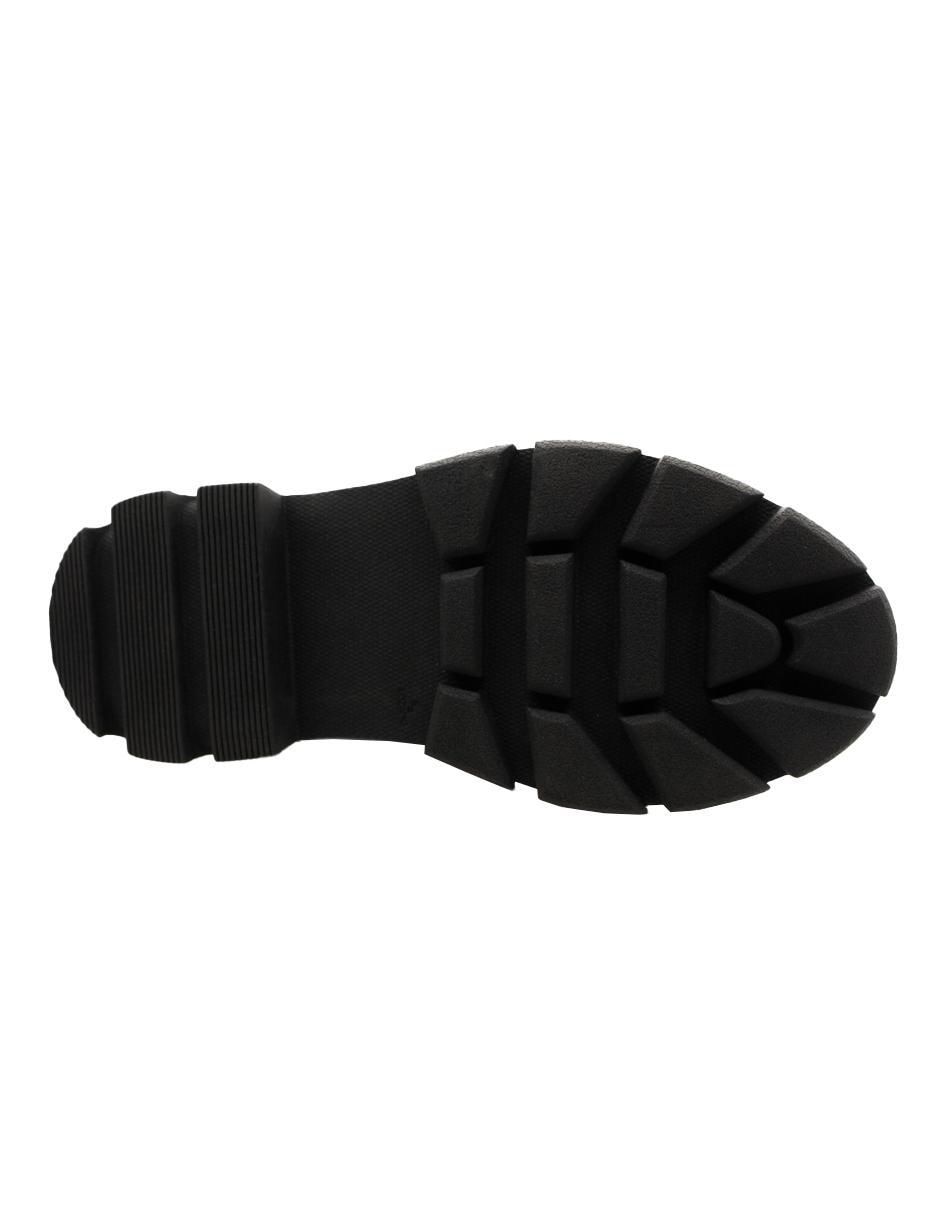 Bota arriba del tobillo de piel para mujer 4