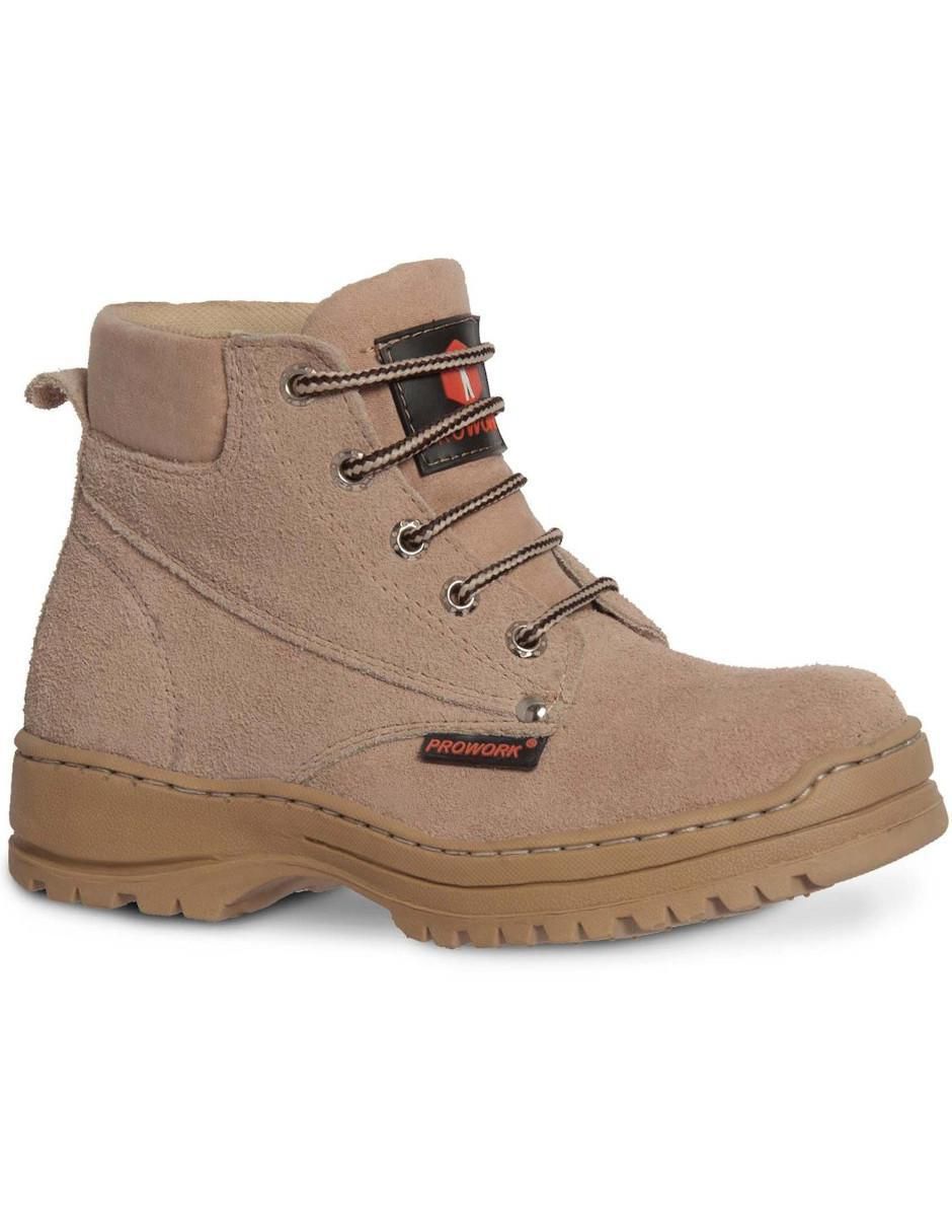 Bota al tobillo de piel para mujer
