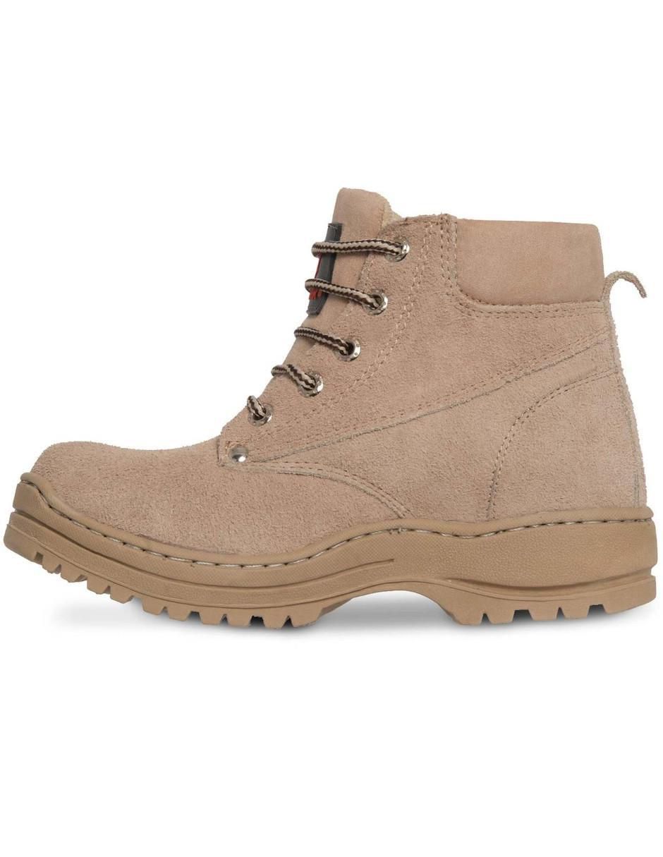 Bota al tobillo de piel para mujer 5