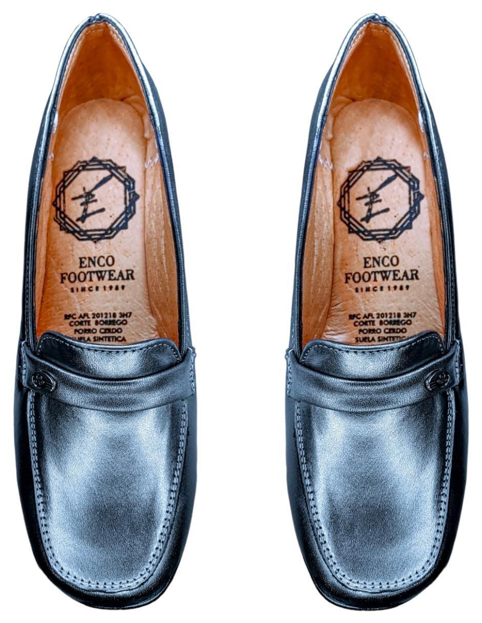 "zapato" enco footwear "de" piel "para mujer"