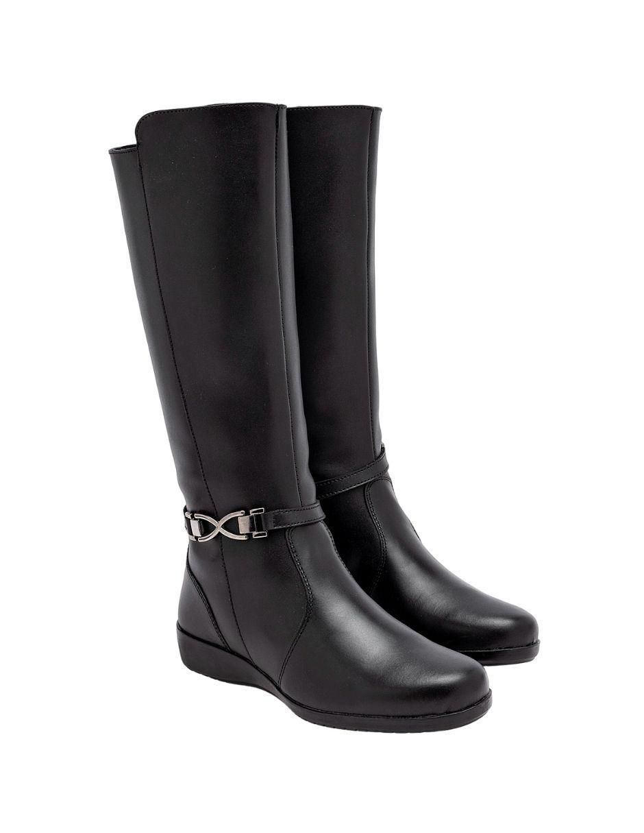 Bota media pierna para mujer 4