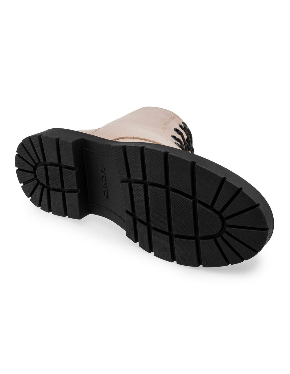 Bota arriba del tobillo de piel para mujer 5