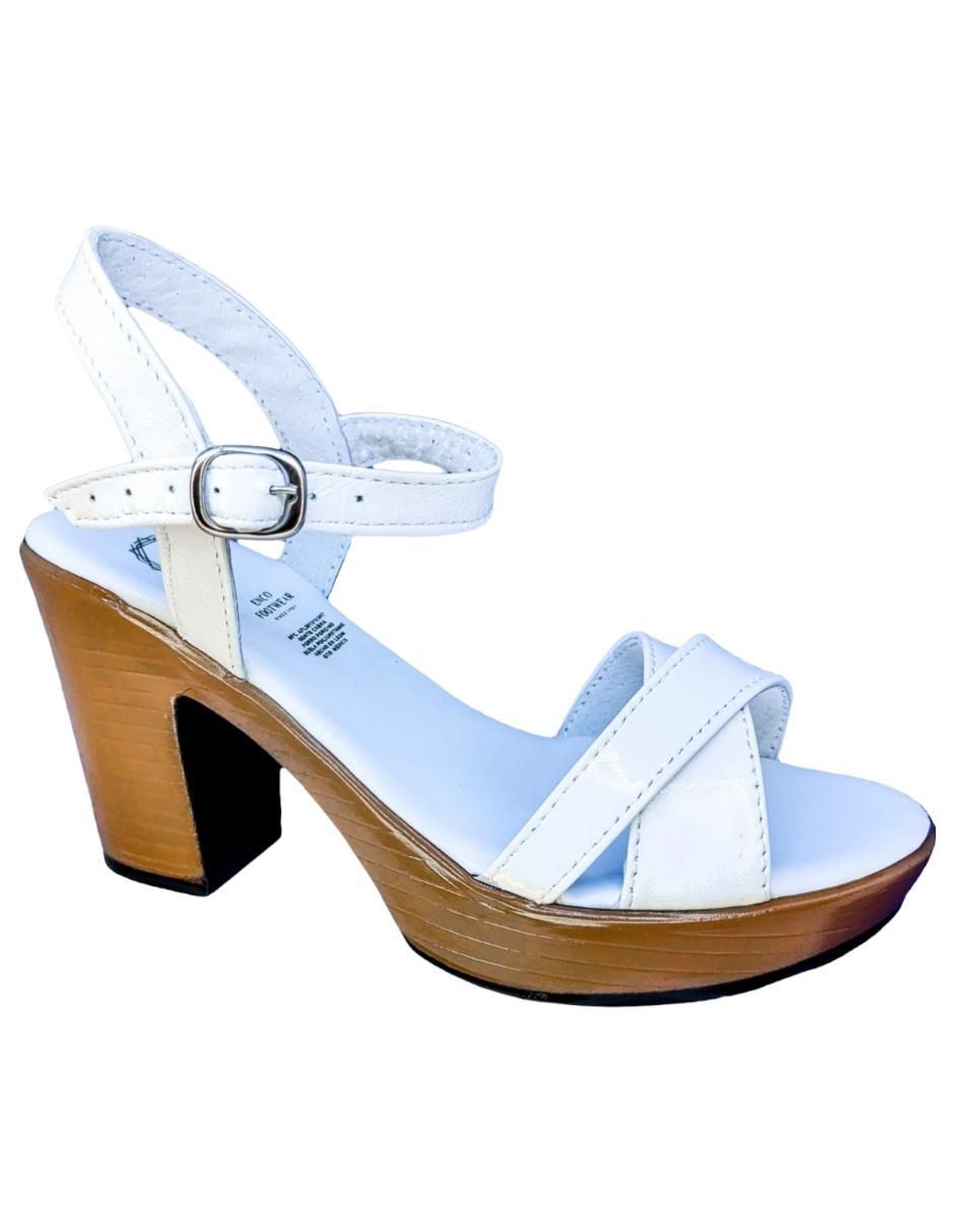 Zapato de plataforma punta medio puntal