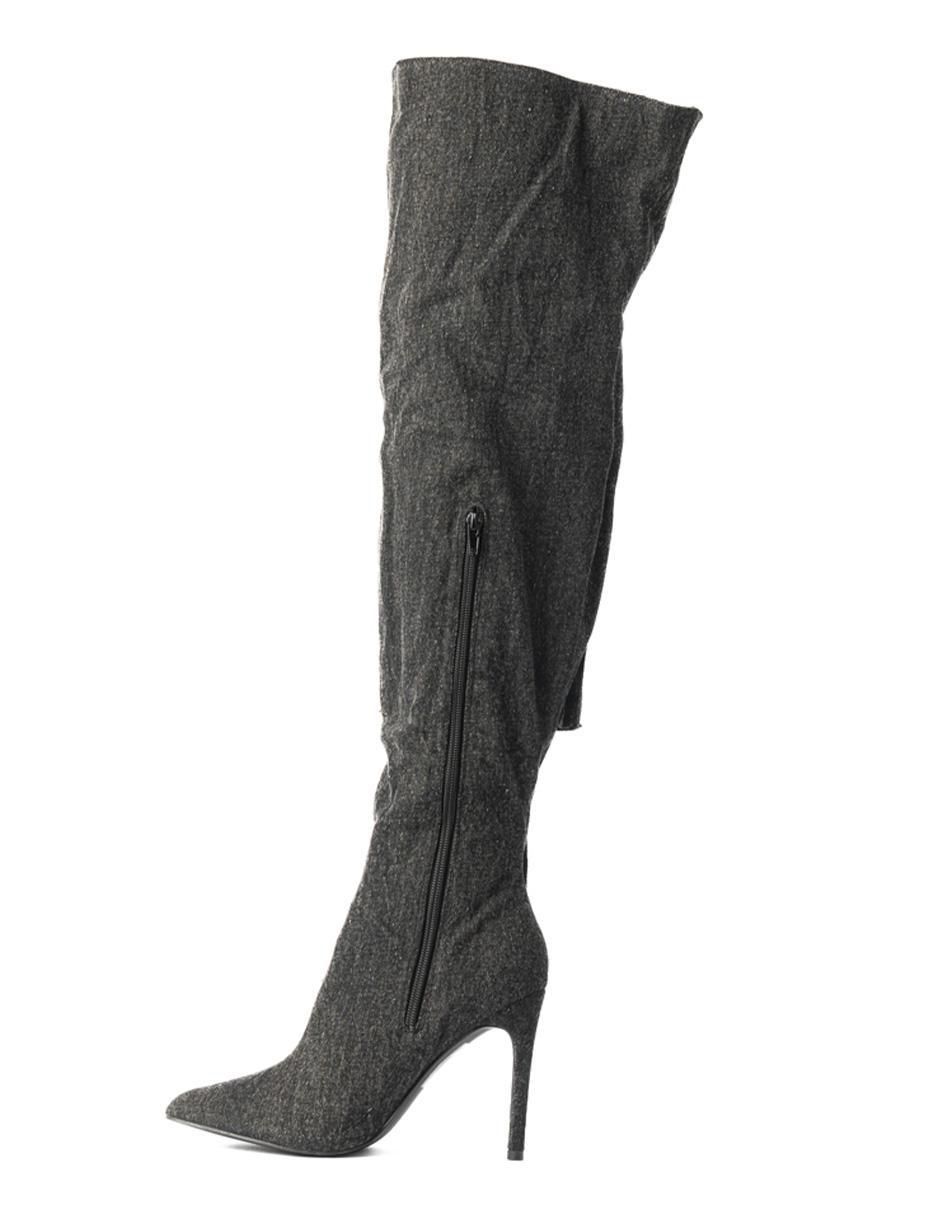 Bota arriba de la rodilla walki shoes "de" mezclilla "para mujer"