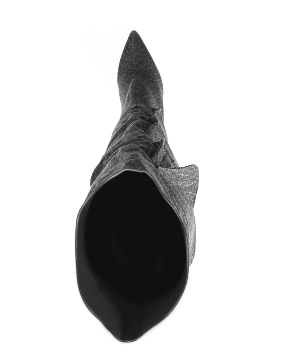 Bota arriba de la rodilla walki shoes "de" mezclilla "para mujer"