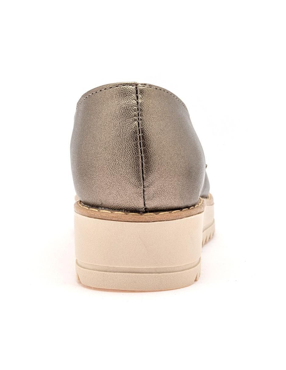 Zapato de plataforma Utomne punta redonda 2