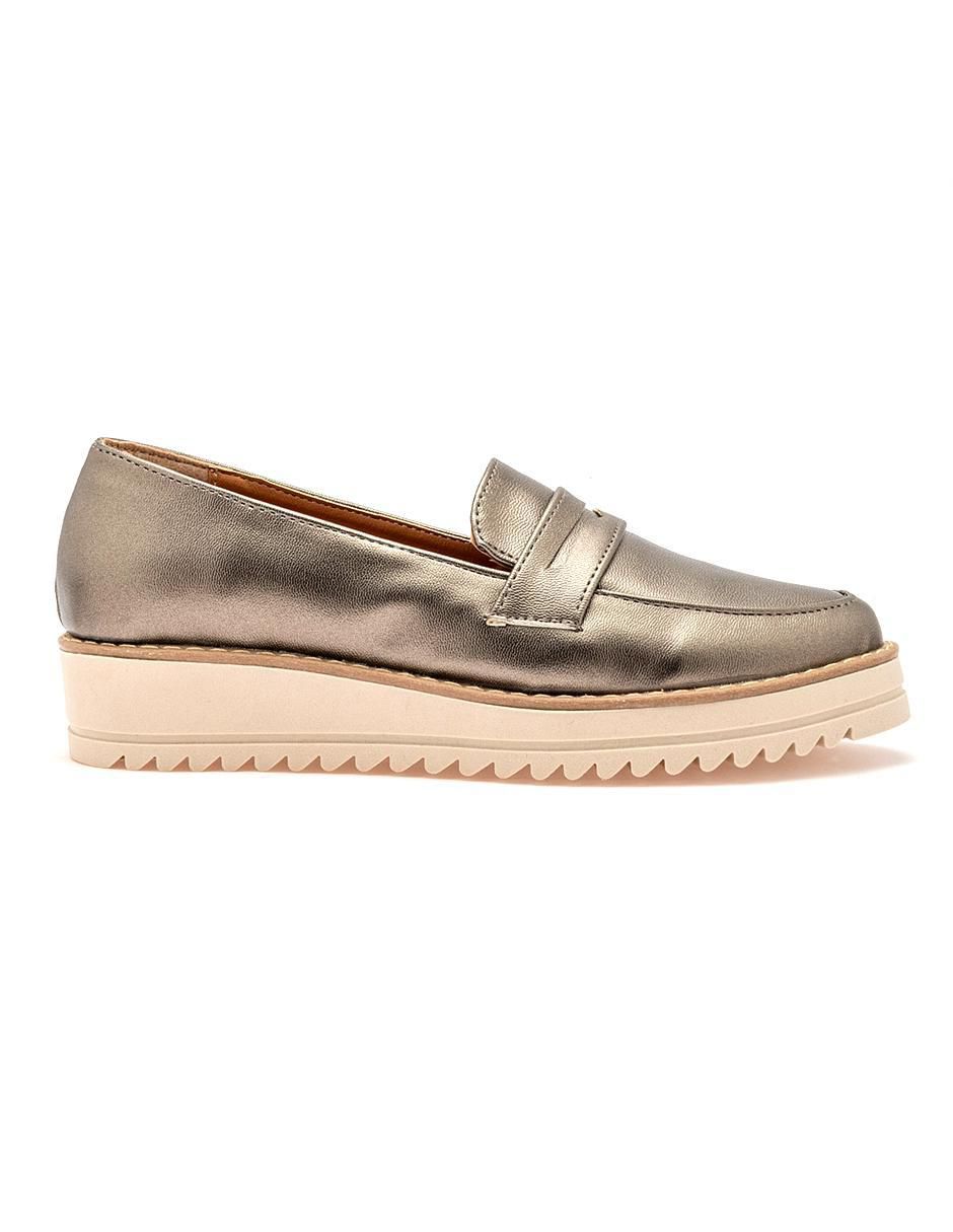 Zapato de plataforma Utomne punta redonda 4