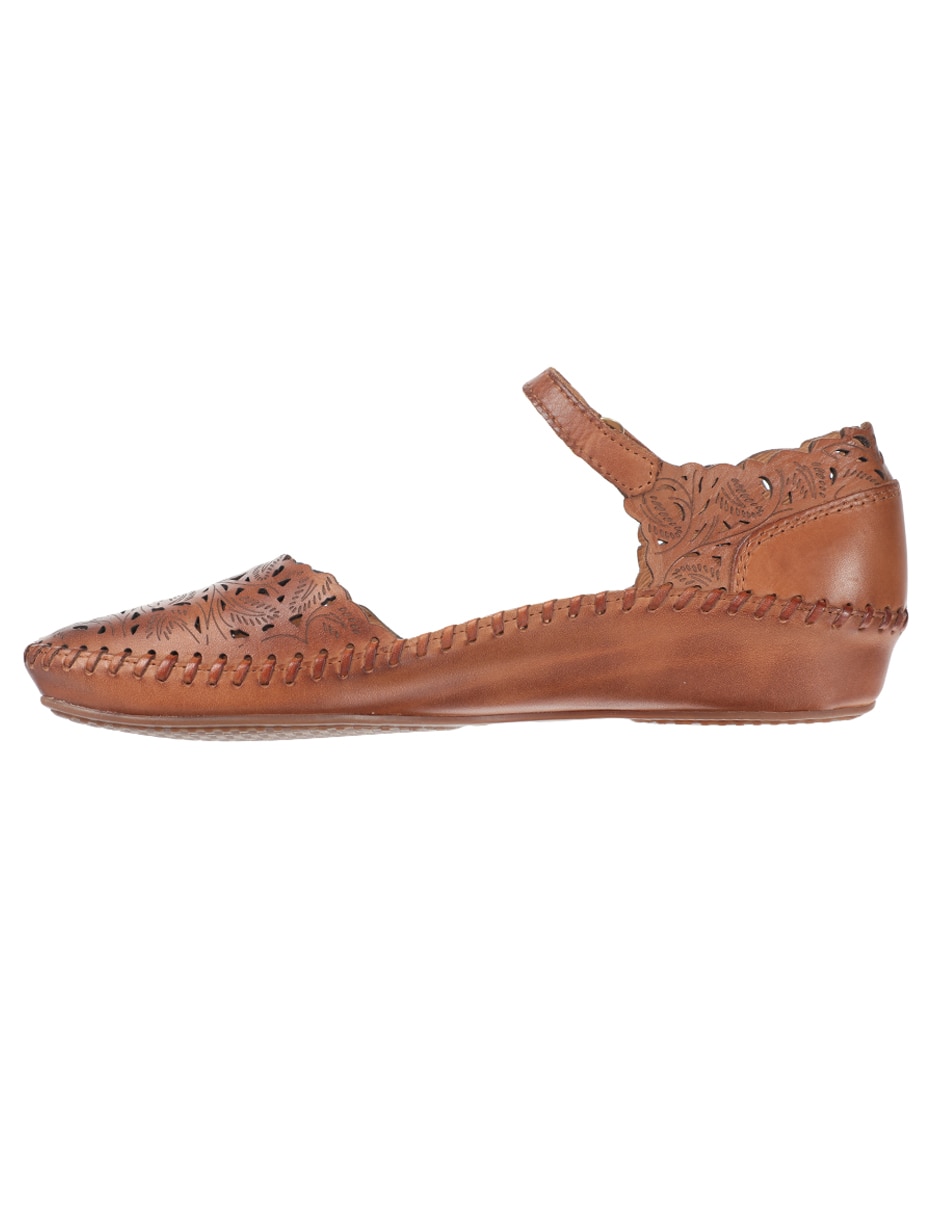 Balerina de piel para mujer 4