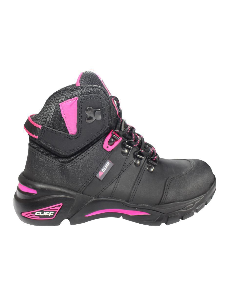 Bota al tobillo de piel para mujer 4