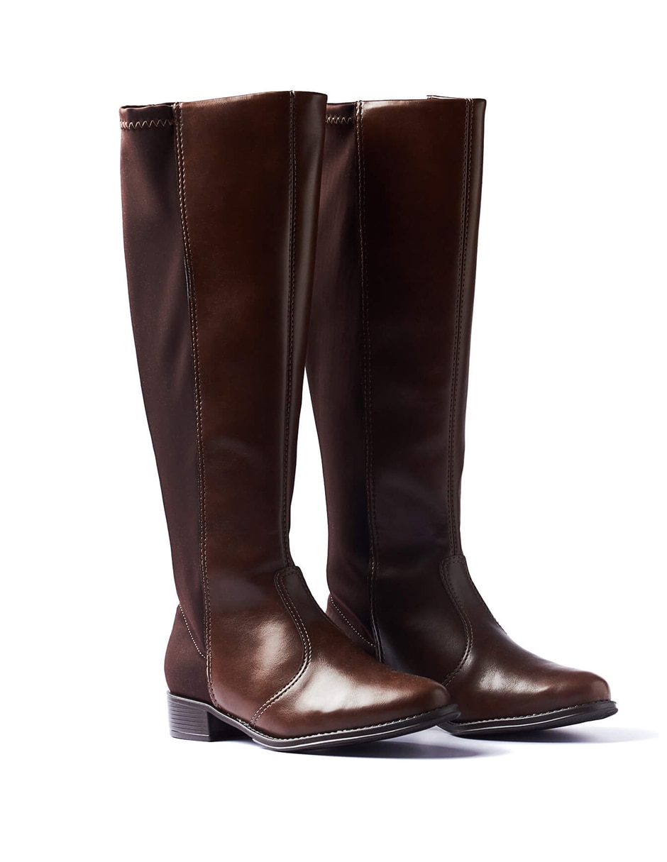 Bota abajo de la rodilla para mujer 5