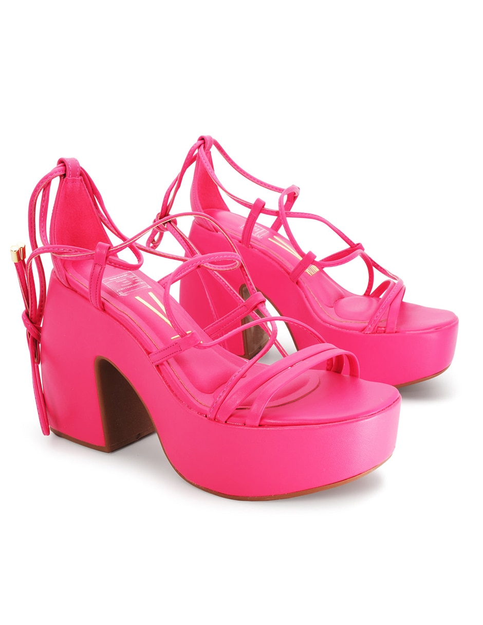 "zapato de plataforma" vizzano sin colección "punta" redonda